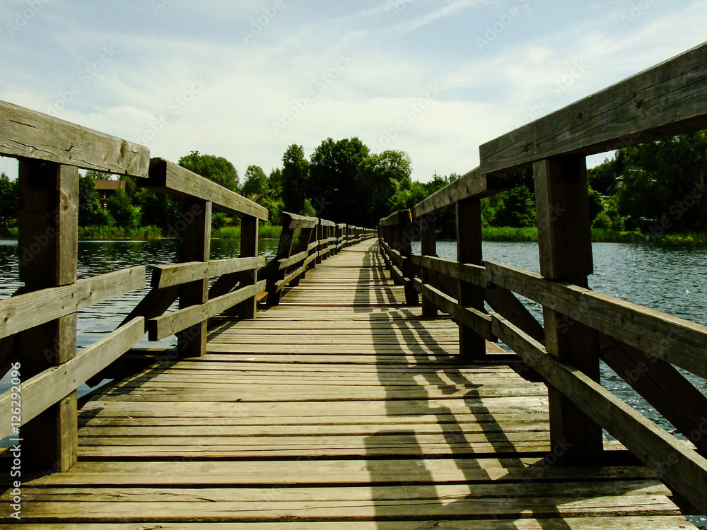Bridge to Somewhere in Trakai