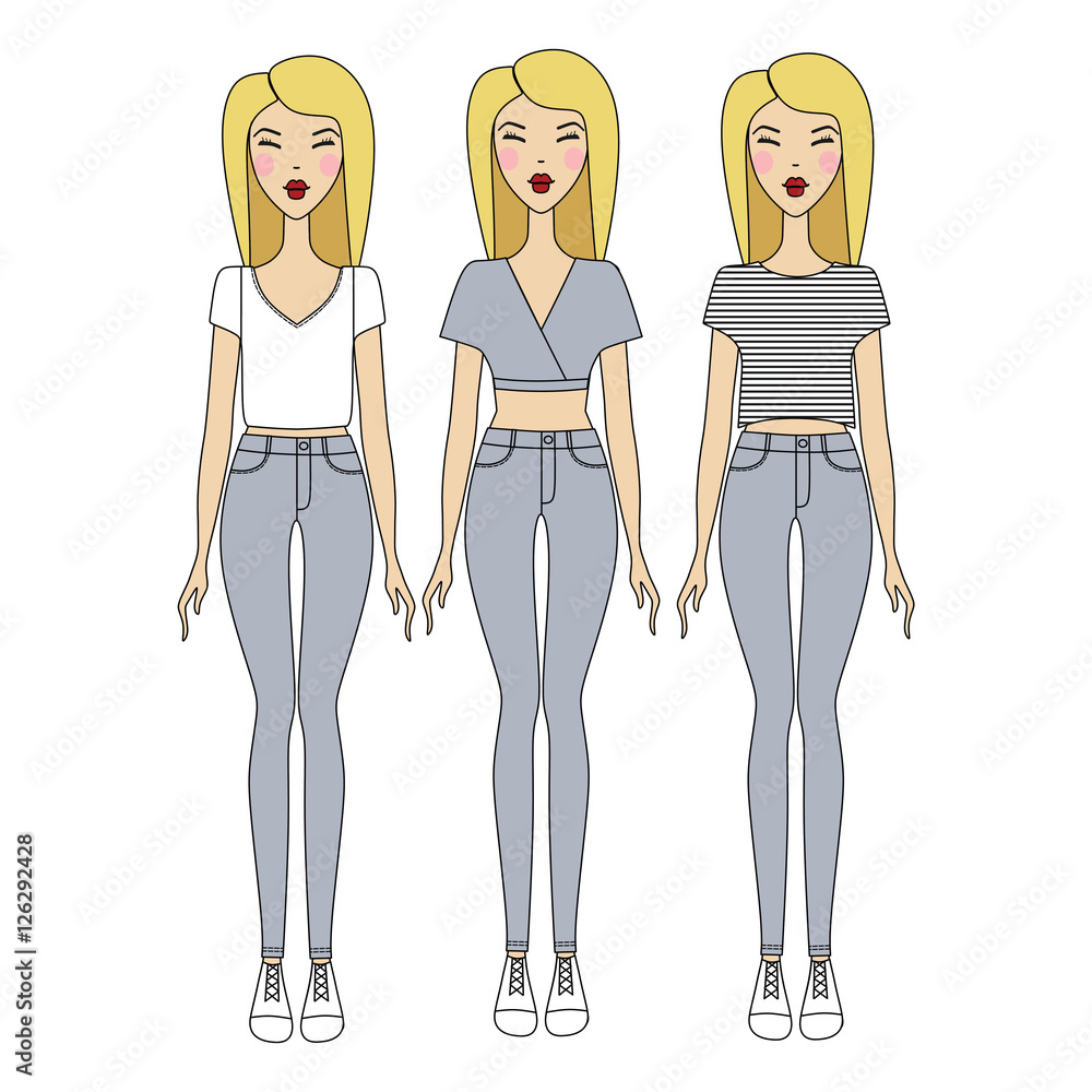 young woman in fashionable clothes. Girl in dress. casual wear. young woman in fashionable clothes. Girl in dress. casual wear.