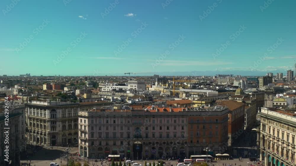 sunny day milan famous duomo cathedral rooftop view point square panorama 4k italy
sunny day milan famous duomo cathedral rooftop view point square panorama 4k italy