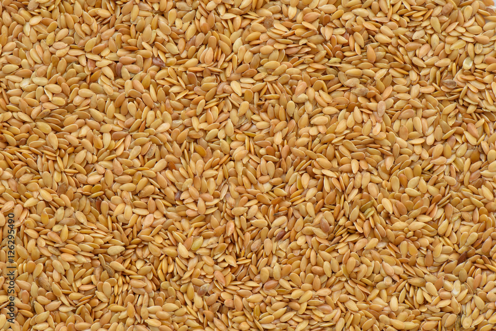 Golden linseed  background