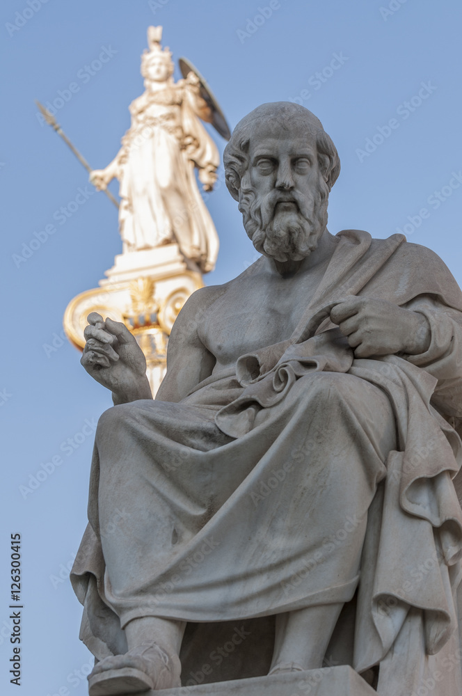 classic Plato statue