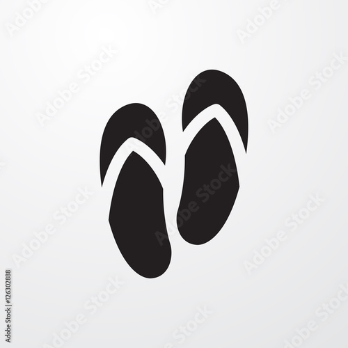 slipper icon illustration