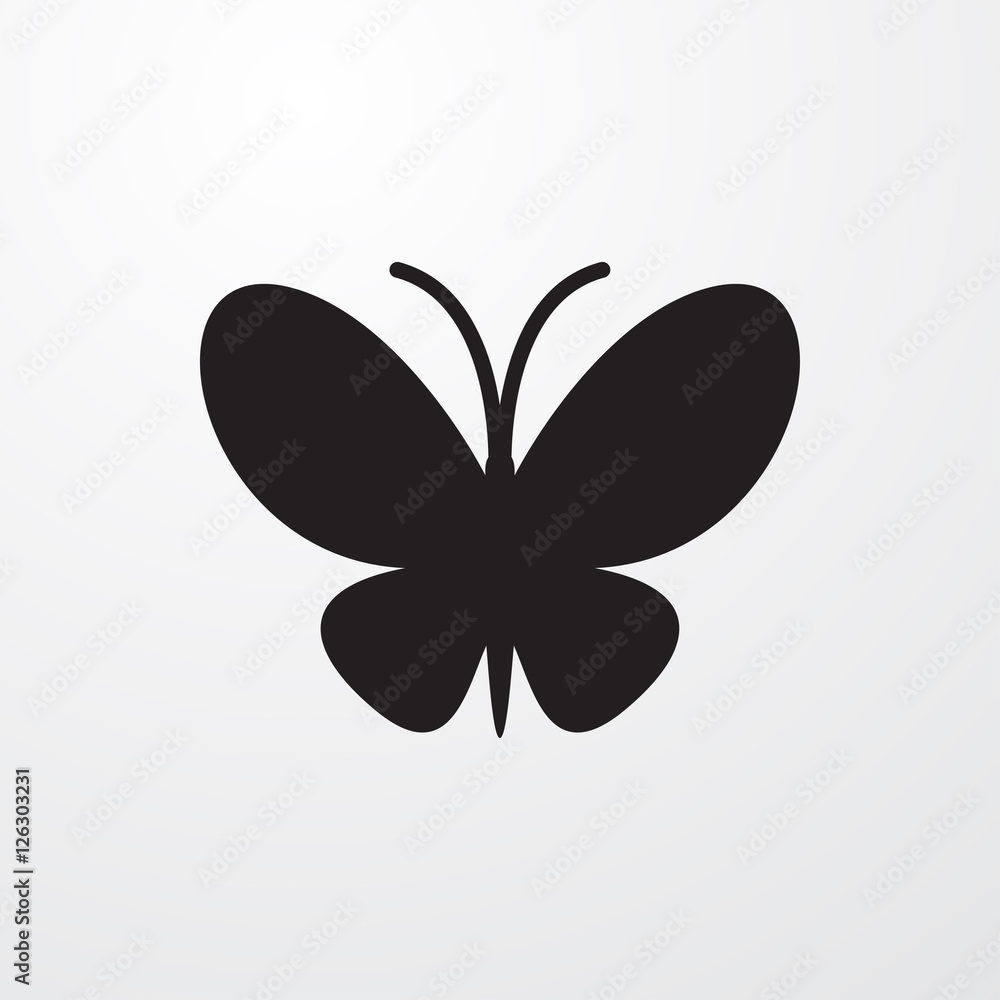 butterfly icon illustration butterfly icon illustration