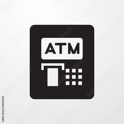 ATM icon illustration