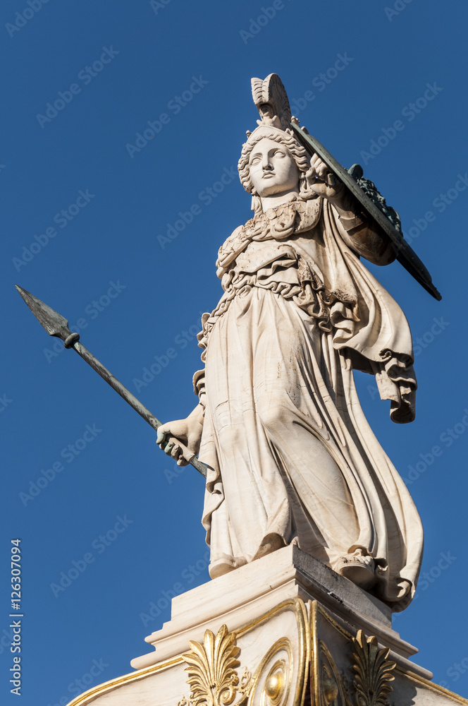 marble Athena statue