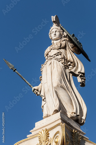 marble Athena statue