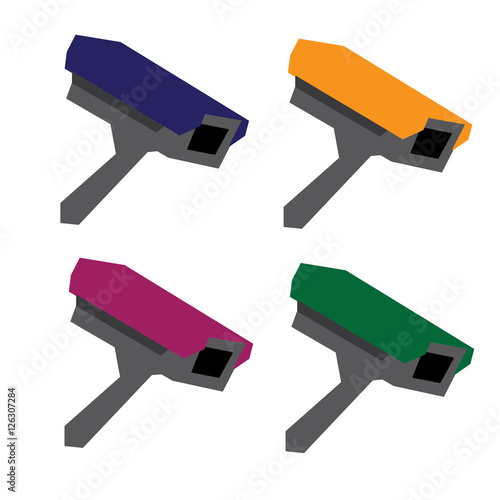CCTV camera set