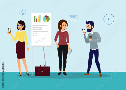 Business Cartoon characters