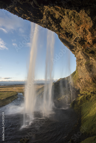 Seljalandsfoss Waterfall  Iceland