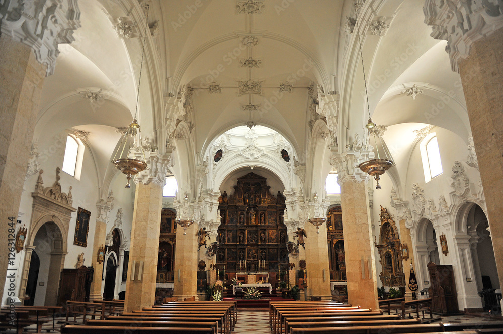 Iglesia de la Asunción en Priego de Córdoba, Andalucía, España