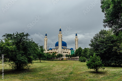 The mosque in the town of Maikop, Republic of Adygea in Russia