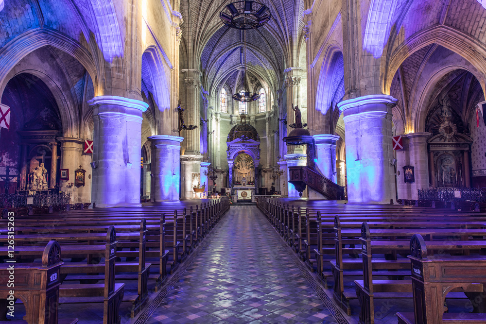 Fototapeta premium Église Notre Dame du bon port - Les Sables d'Olonne