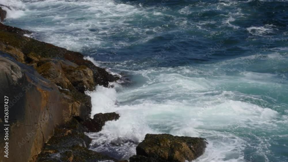 Rough ocean coastline near peggys cove Nova Scotia Rough ocean coastline near peggys cove Nova Scotia