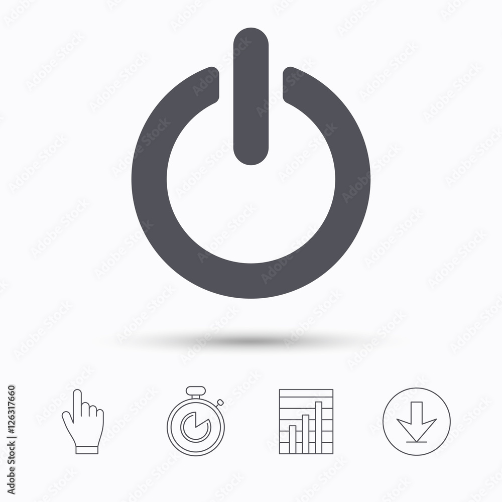 On Off Power Icon Energy Switch Symbol Stopwatch Timer Hand Click on-off-power-icon-energy-switch-symbol-stopwatch-timer-hand-click