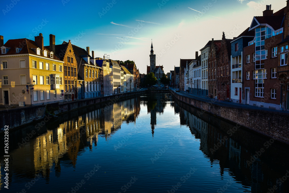 Canal de Bruges - Belgique