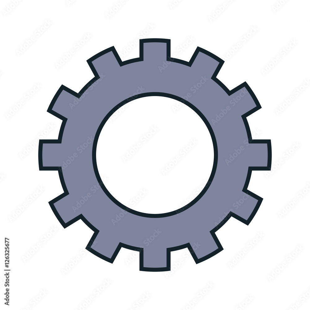 gear setting isolated icon vector illustration design gear setting isolated icon vector illustration design