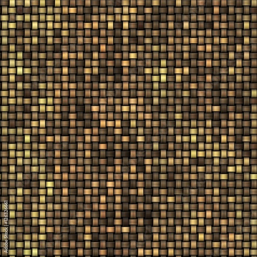 Beige and dark brown abstract digital rendered image