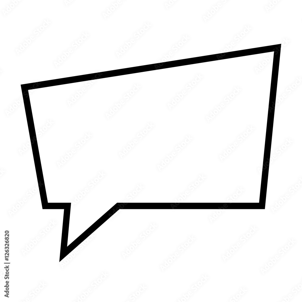 speech bubble message isolated icon vector illustration design