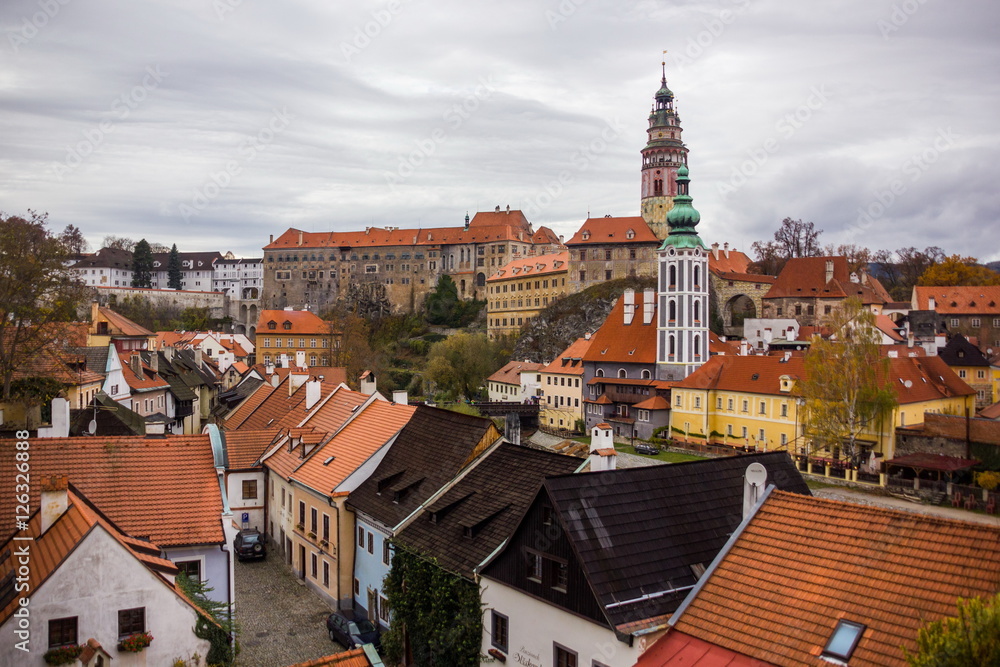 Ceske Krumlov, Czech republic. Ceske Krumlov, Czech republic.