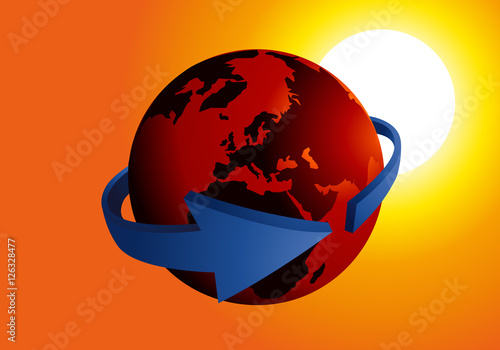 Terre - Flèche - environnement