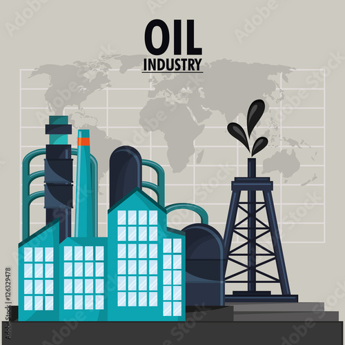 Tower icon. Oil price industry fuel production and gasoline theme. Isolated design. Vector illustration