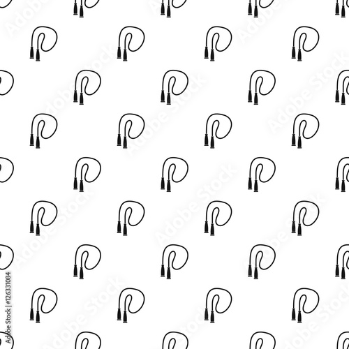Skipping rope pattern. Simple illustration of skipping rope vector pattern for web