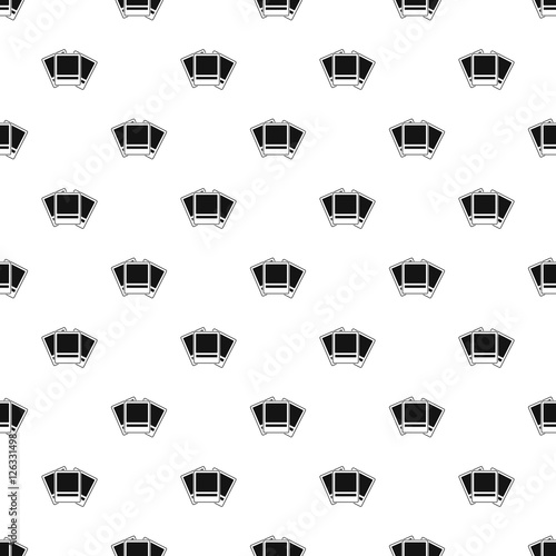 Photo pattern. Simple illustration of photo vector pattern for web photo