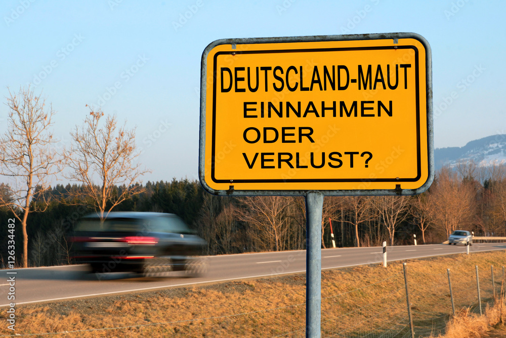 Deutschland-Maut Einnahme oder Ausgabe?