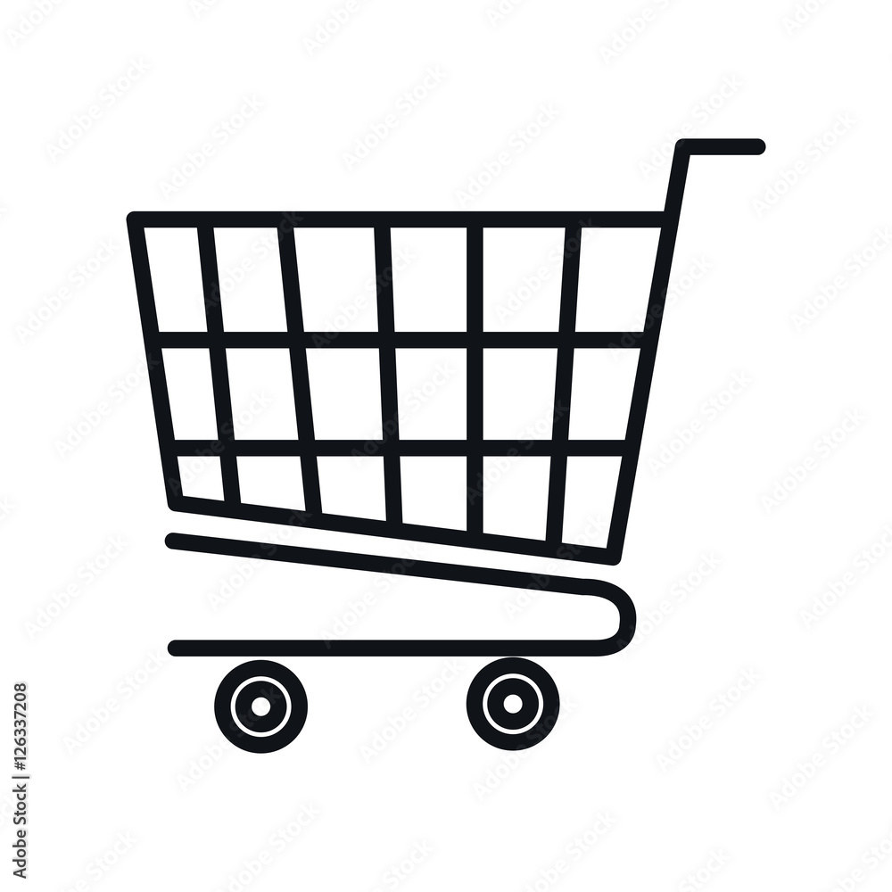 shopping cart isolated icon vector illustration design shopping cart isolated icon vector illustration design