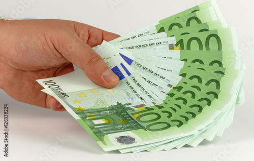 Money in the hand