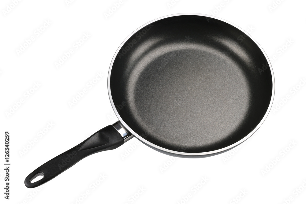 frying pan isolated on white background frying pan isolated on white background