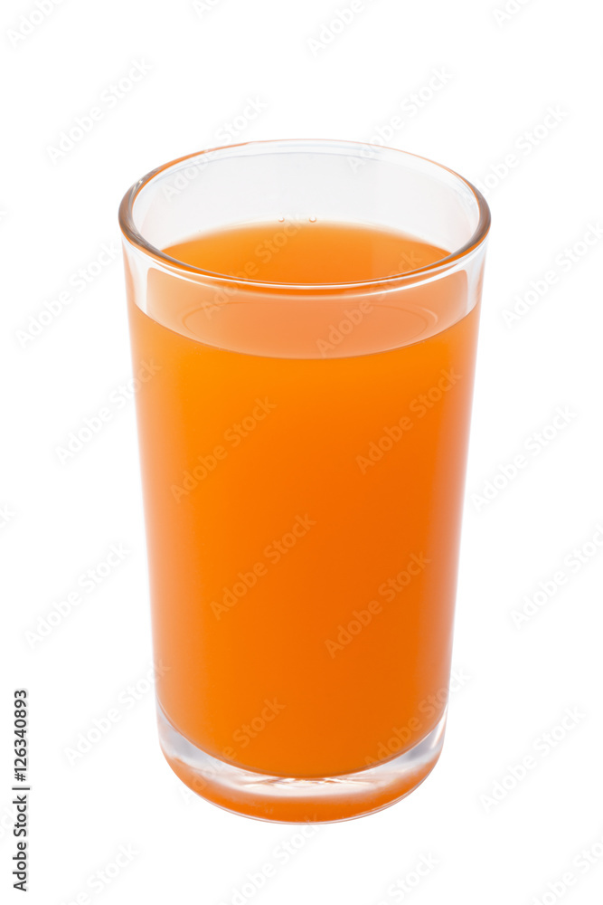 glass of orange juice isolated on white background with clipping path glass of orange juice isolated on white background with clipping path