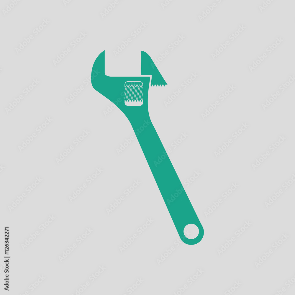 Adjustable wrench icon Adjustable wrench icon