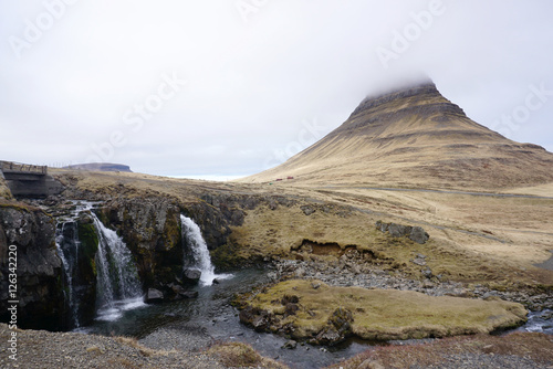 Waterfall at Kirkjufell