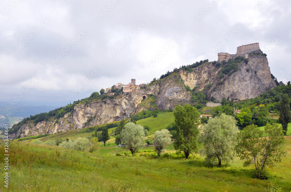Monte Fumaiolo in San Leo,Italy