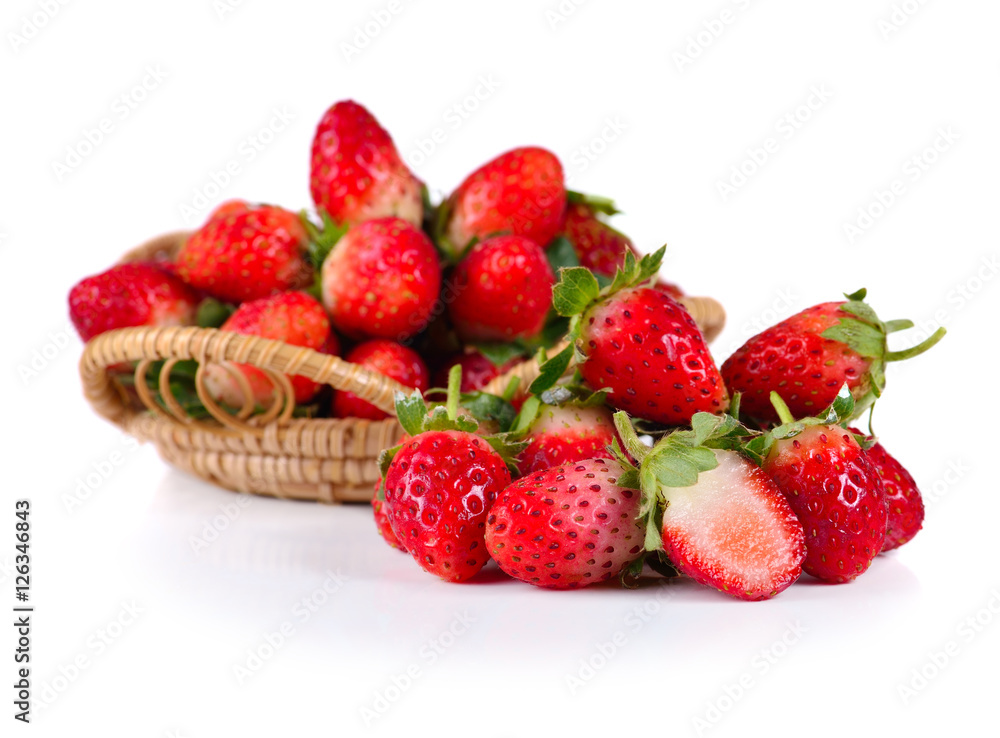 Strawberry isolated on white background Strawberry isolated on white background
