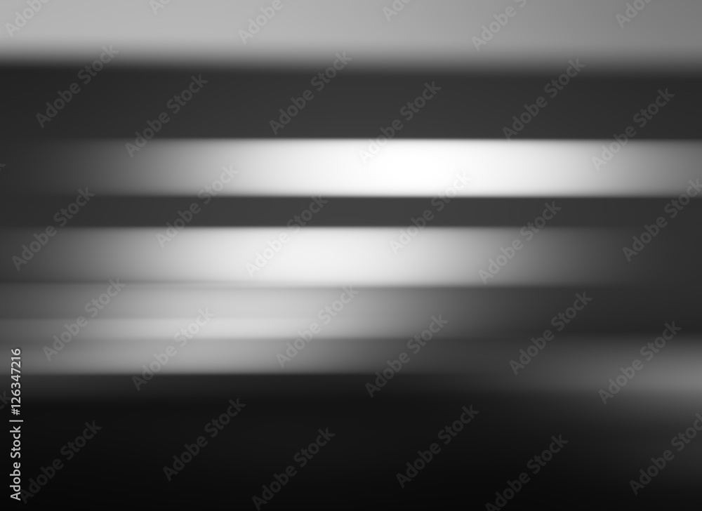 Horizontal black and white motion blur panels background