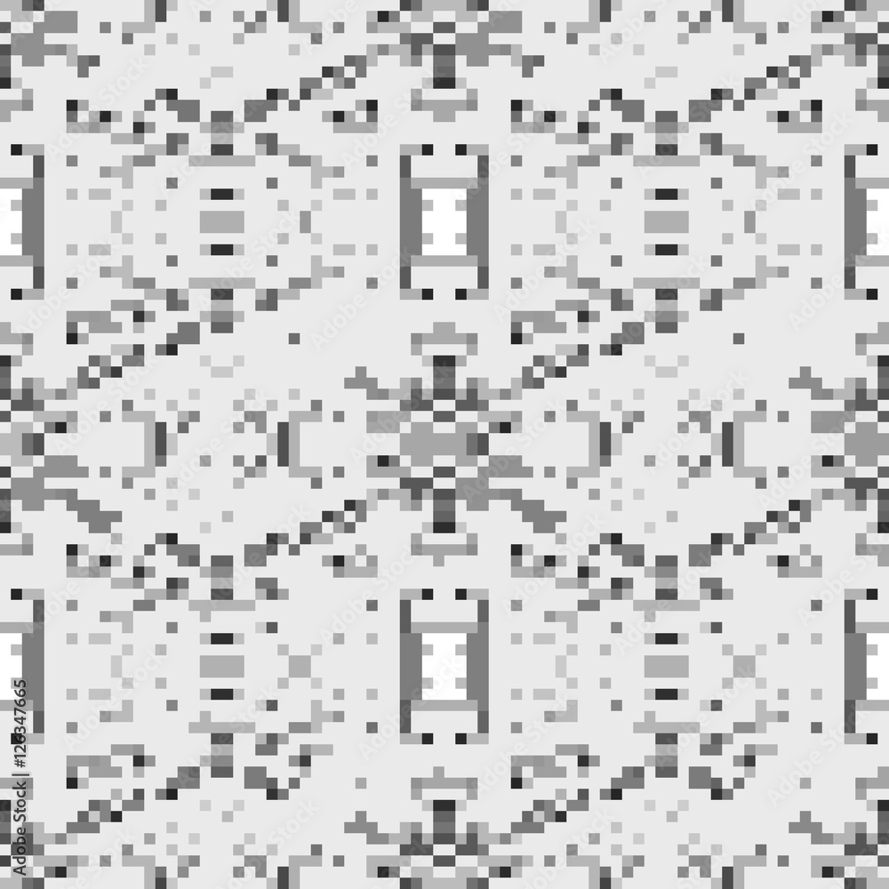 Fototapeta premium seamless tileable pixel texture pattern