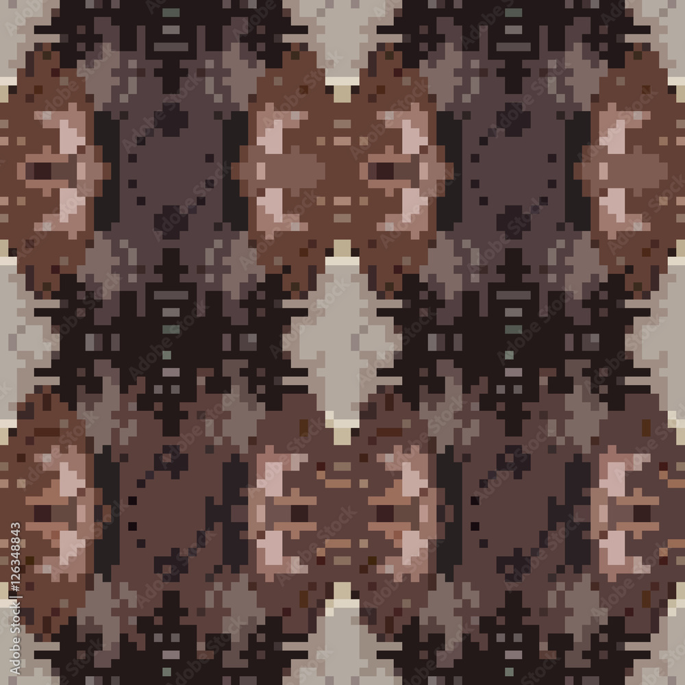 Fototapeta premium seamless tileable pixel texture pattern