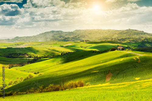  Beautiful Tuscany landscape  Italy