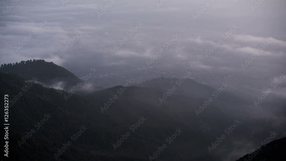 Mountain Clouds Time Lapse 04 Sunset to Night Mountain Clouds Time Lapse 04 Sunset to Night