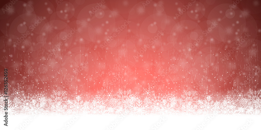 abstract snow flakes background