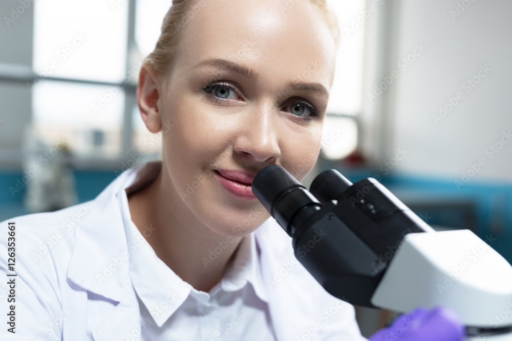 © Myvisuals - Young pretty girl in the modern laboratory