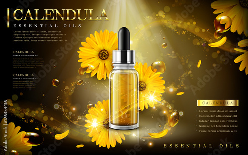 calendula essential oil ad