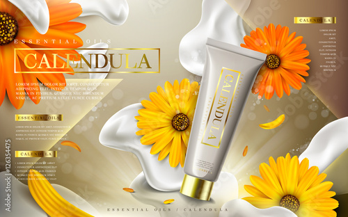 calendula essential oil ad