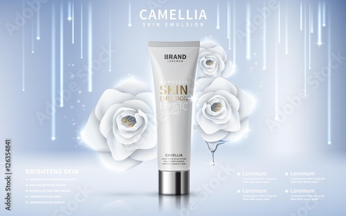 camellia skin toner ad