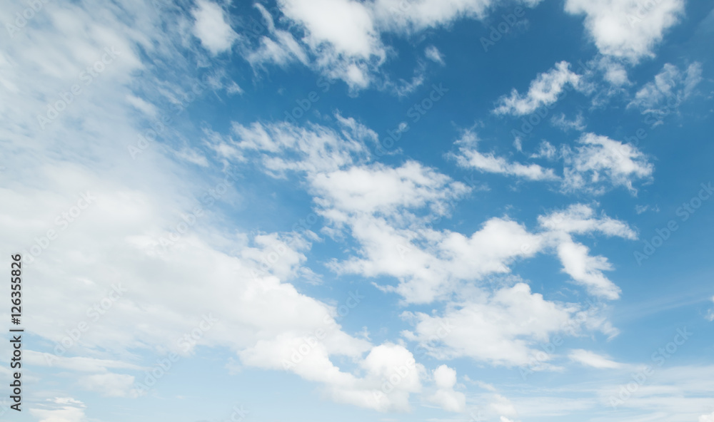 Sky and clouds tropical panorama Sky and clouds tropical panorama