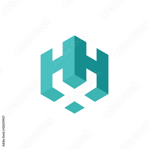 Cube Box H,X,cross Logo