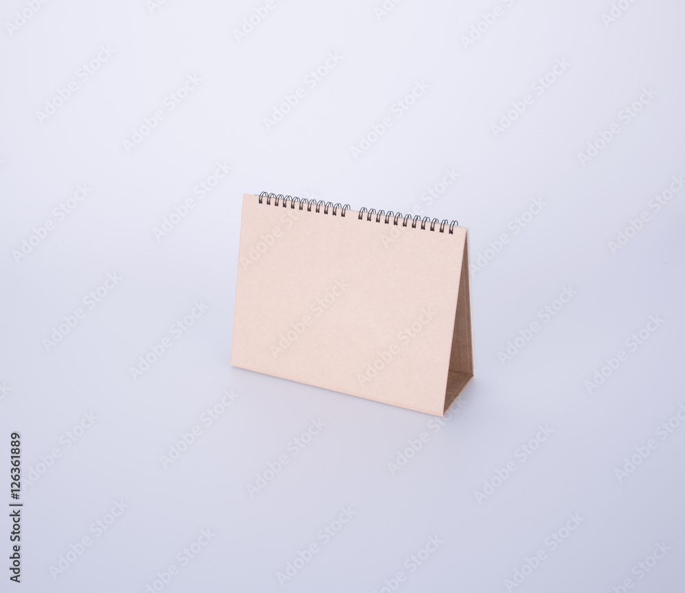 calendar or empty desk calendar on the background. calendar or empty desk calendar on the background.