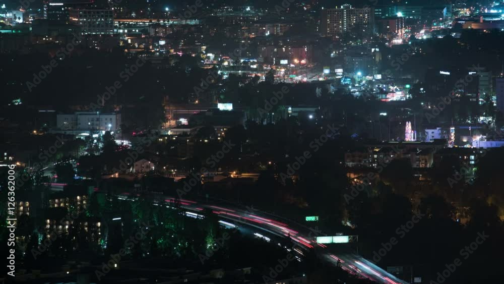 San Fernando Valley Night Time Lapse 43 Cityscape San Fernando Valley Night Time Lapse 43 Cityscape